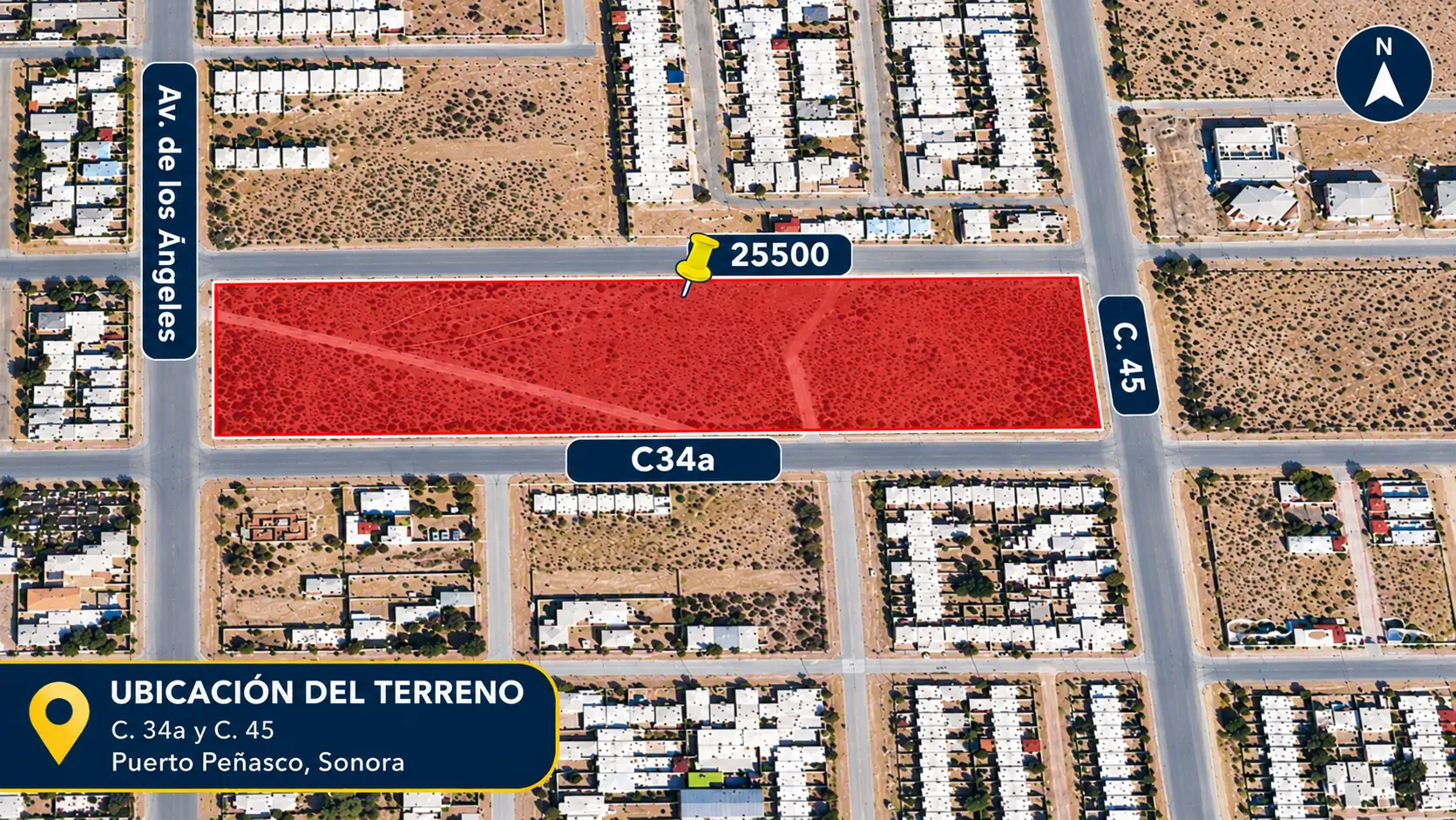 Terreno en Venta Puerto Peñasco Brisas Del GOlfo